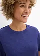 Shirt van borken crèpe, bonprix