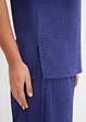 Shirt van borken crèpe, bonprix