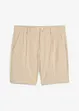 Chino bermuda met bandplooien, regular fit, bonprix