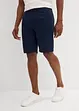 Stretch bermuda regular fit met bandplooien, bonprix