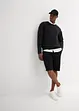 Sweat bermuda (set van 2), bonprix