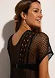 Strandjurk in gehaakte look van soepele viscose, bonprix