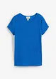 T-shirt van gestructureerde crêpe, bonprix