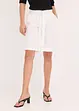 Twill short met ceintuur, bonprix