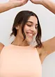 Top van zachte viscose (set van 2), bonprix