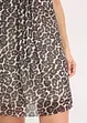 Jersey jurk met mesh, bonprix