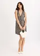 Jersey jurk met mesh, bonprix