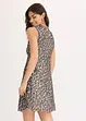 Jersey jurk met mesh, bonprix