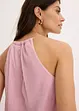 Cropped top in metallic look, bonprix