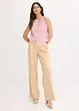 Cropped top in metallic look, bonprix