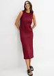 Jersey jurk van borkencrèpe, bonprix