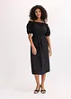 Off shoulder jurk van biologisch katoen, bonprix
