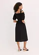 Off shoulder jurk van biologisch katoen, bonprix