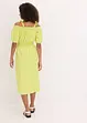 Off shoulder jurk van biologisch katoen, bonprix