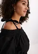 Off shoulder jurk van biologisch katoen, bonprix