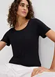 T-shirt van soepele viscose (set van 2), bonprix