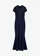 Maxi jurk met kant en mesh, bonprix