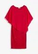Kanten jurk met fijne chiffon overlay, bonprix