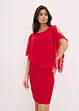 Kanten jurk met fijne chiffon overlay, bonprix