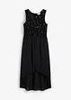 High-low jurk met tule, bonprix