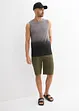 Muscle shirt met kleurverloop van biologisch katoen, slim fit, bonprix
