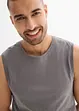 Muscle shirt met kleurverloop van biologisch katoen, slim fit, bonprix