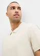 Piqué poloshirt (set van 2) van puur biologisch katoen, bonprix