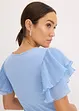 Shirt met volants, bonprix