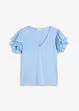 Shirt met volants, bonprix