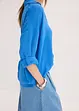 Blouse van licht crêpe, bonprix