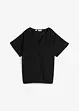 Oversized blouse met elastische zoom, bonprix