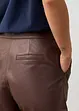 Leren broek van nappaleer, bonprix