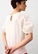 T-shirt met ballonmouwen, bonprix