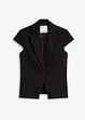 Blazer van katoen-satijn met korte mouwen, bonprix