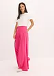 Bandplooibroek met riem (2-dlg. set), bonprix