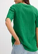 Crêpe shirt met broderie anglaise, bonprix