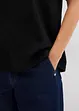 Crêpe shirt met broderie anglaise, bonprix