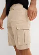 Stretch cargo bermuda, regular fit, bonprix
