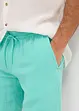Lange short van mousseline, regular fit, bonprix