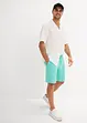 Lange short van mousseline, regular fit, bonprix