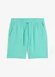 Lange short van mousseline, regular fit, bonprix