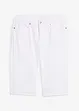 Lange stretch jeans bermuda, regular fit, bonprix