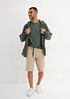 Instap bermuda van katoen, regular fit, bonprix