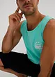 Tanktop van puur katoen (set van 3), bonprix
