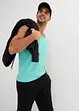 Tanktop van puur katoen (set van 3), bonprix