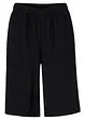 Bermuda met linnen en high waist comfortband, bonprix
