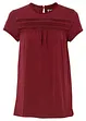 Katoenen shirt met kant, bonprix