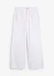 Wide leg jeans met high waist, cropped, bonprix