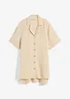 Lange mousseline overhemdblouse, bonprix