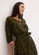 Midi jurk van soepele viscose, bonprix